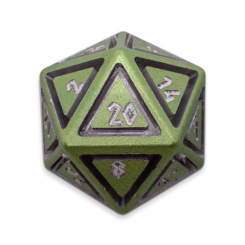 Nimbus™ Precision CNC Aluminum D20 Single Norse Font -Ranger Green