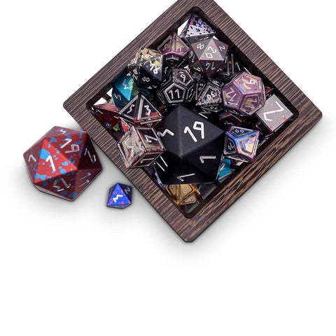 Wenge Wood Dice Jail